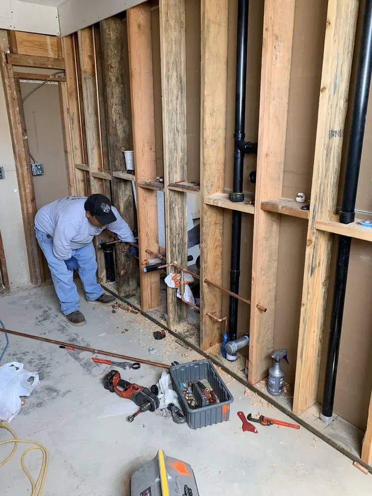 Commercial rough-in plumbing for Gas Line Repair in Skaneateles Junction